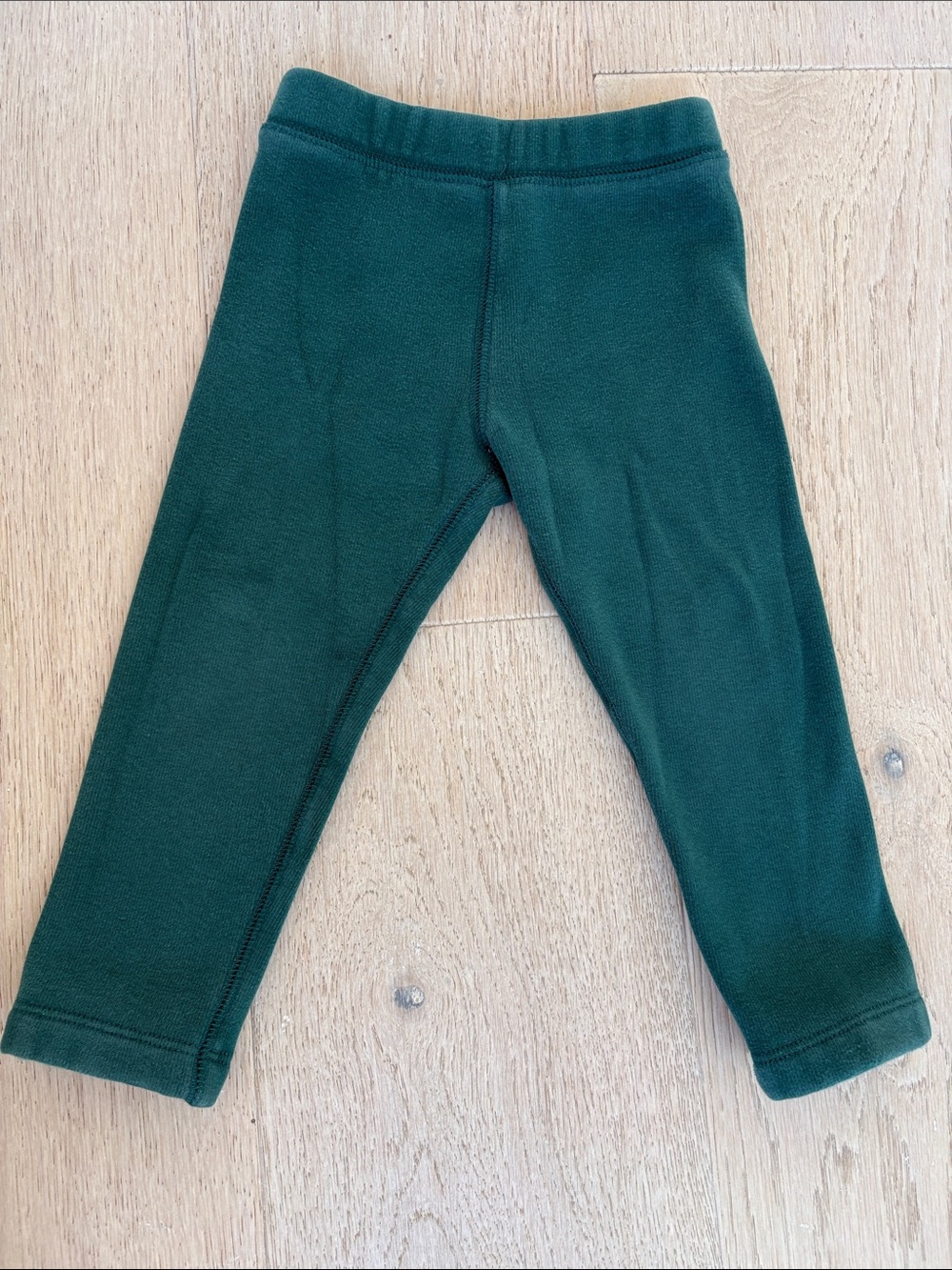 Primary Forest Green Fleece Leggings